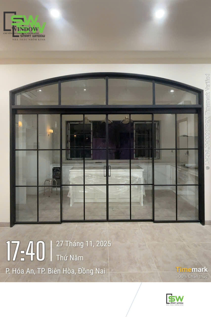 cửa slim lùa đa cánh