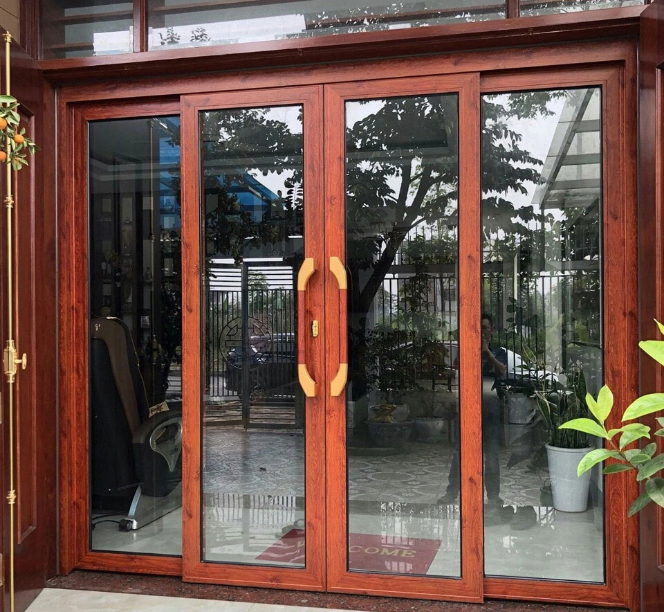 Giới thiệu hệ cửa nhôm Xingfa màu vân gỗ nhập khẩu chính hãng