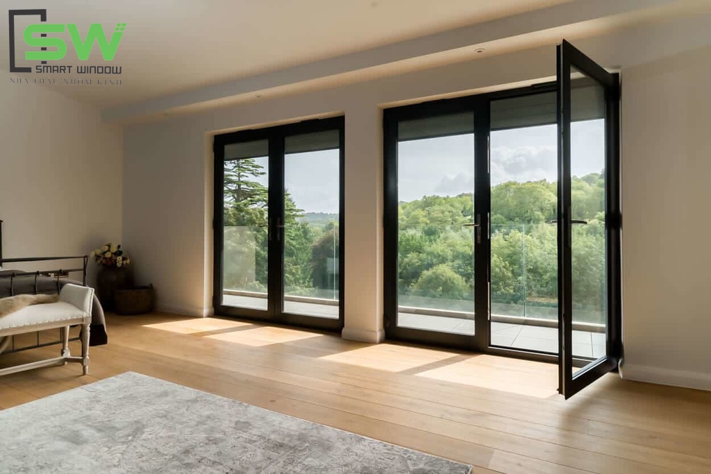 Chuẩn bị và sắp xếp khu vực để lắp đặt cửa nhôm