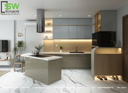 Tủ Bếp Nhôm Có Thật Sự Bền Không? So Sánh Độ Bền Với Gỗ, MDF và Nhựa