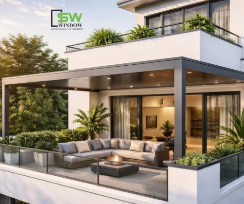 Xu hướng nội thất nhà phố hiện đại: Khi nhôm kính trở thành “xương sống” của ngôi nhà